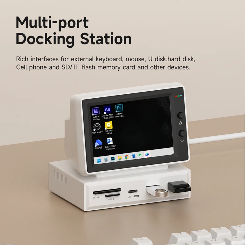 The Nostal Monitor® Retro Docking Station Monitor