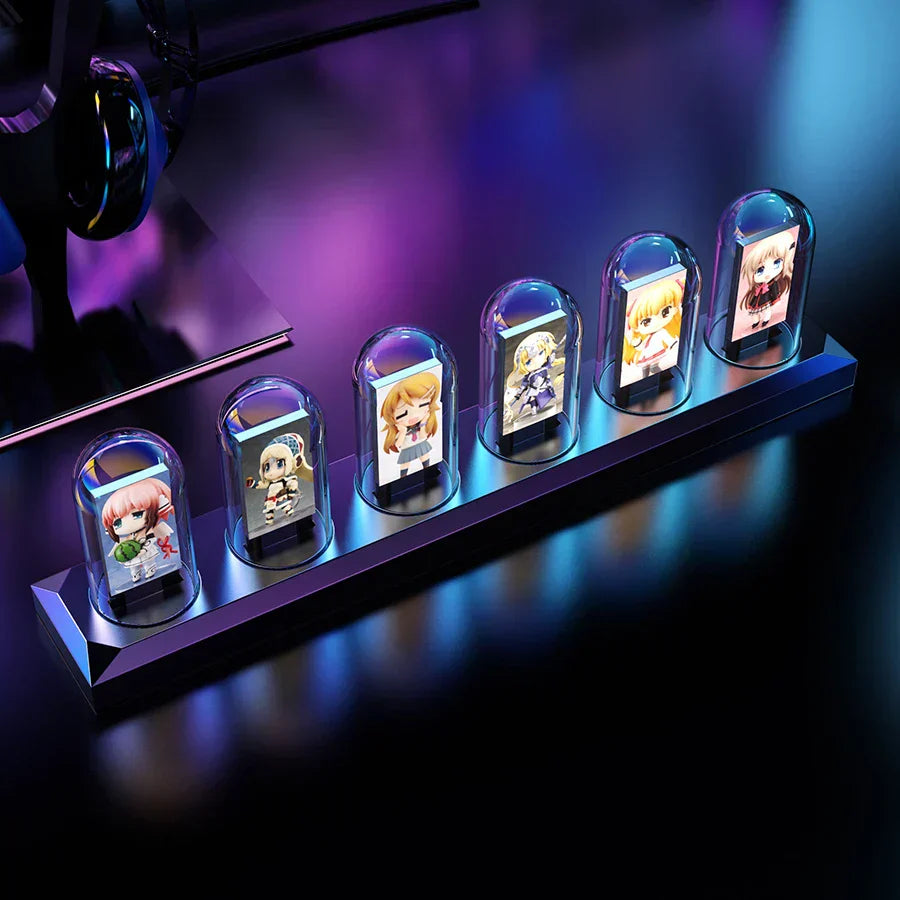 TimeGlow: Retro LED Nixie Clock